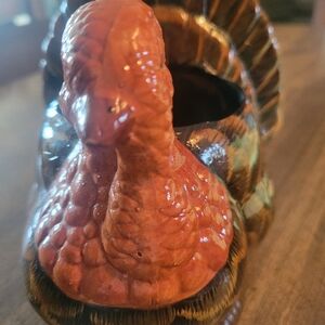 Ceramic Turkey Planter